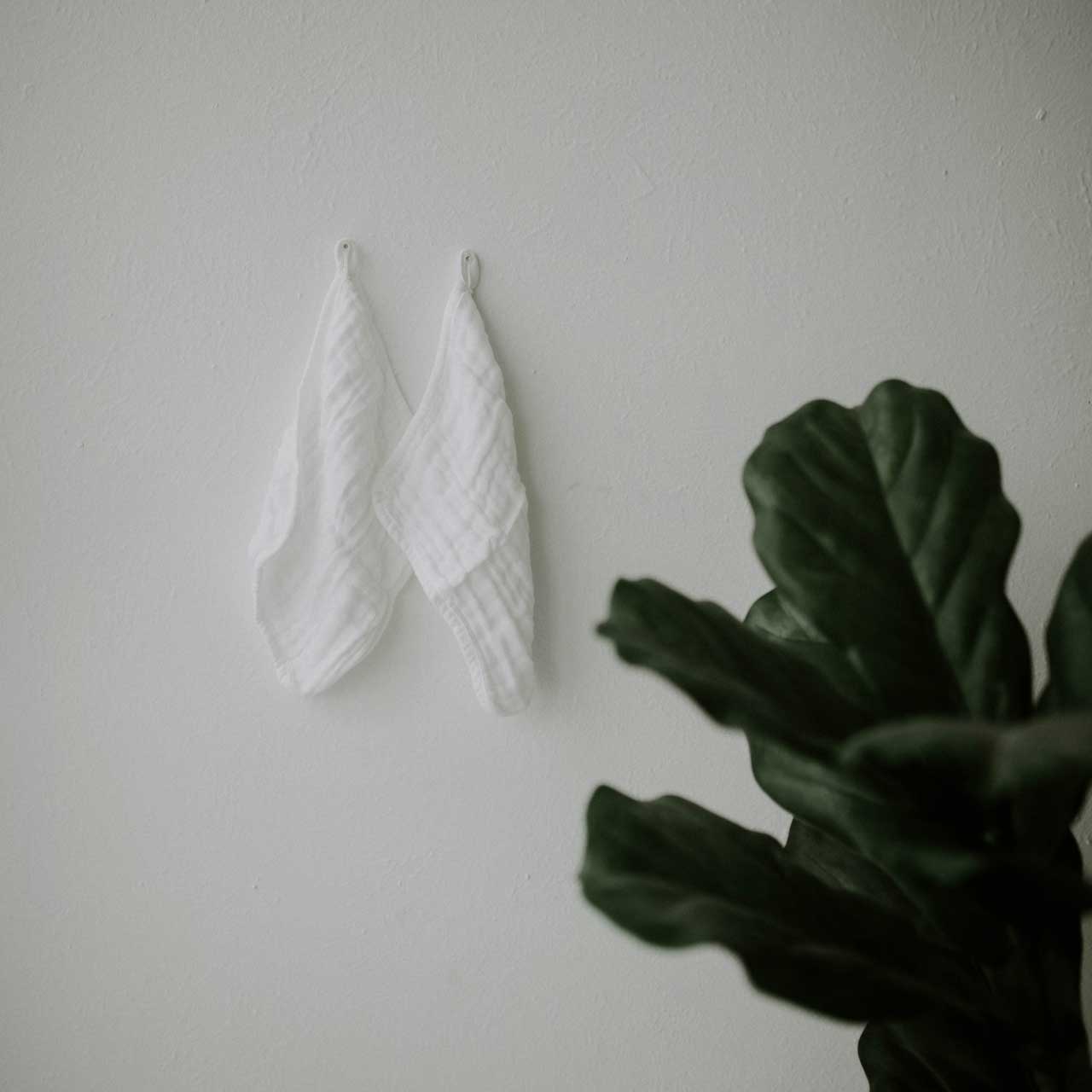 BA - Muslin Cotton Baby Washcloths - 6 Pack