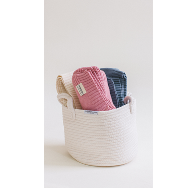 BA - Organic Knit Baby Blanket - Pink