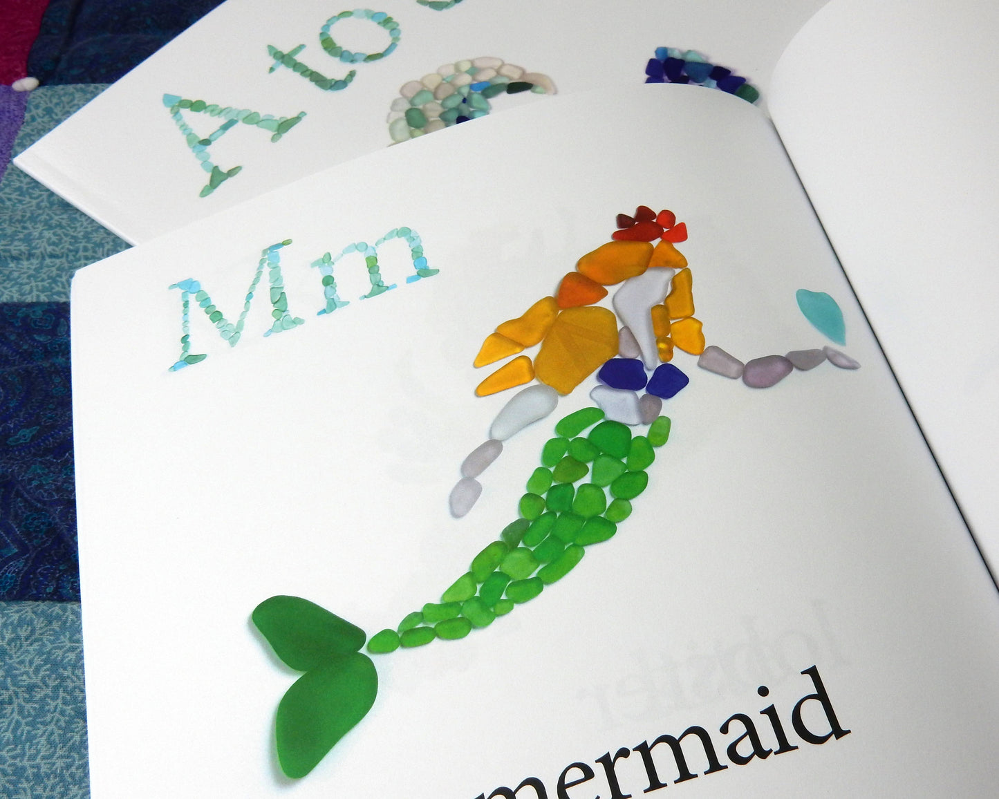 BA - A to Sea - Sea Glass Alphabet Book