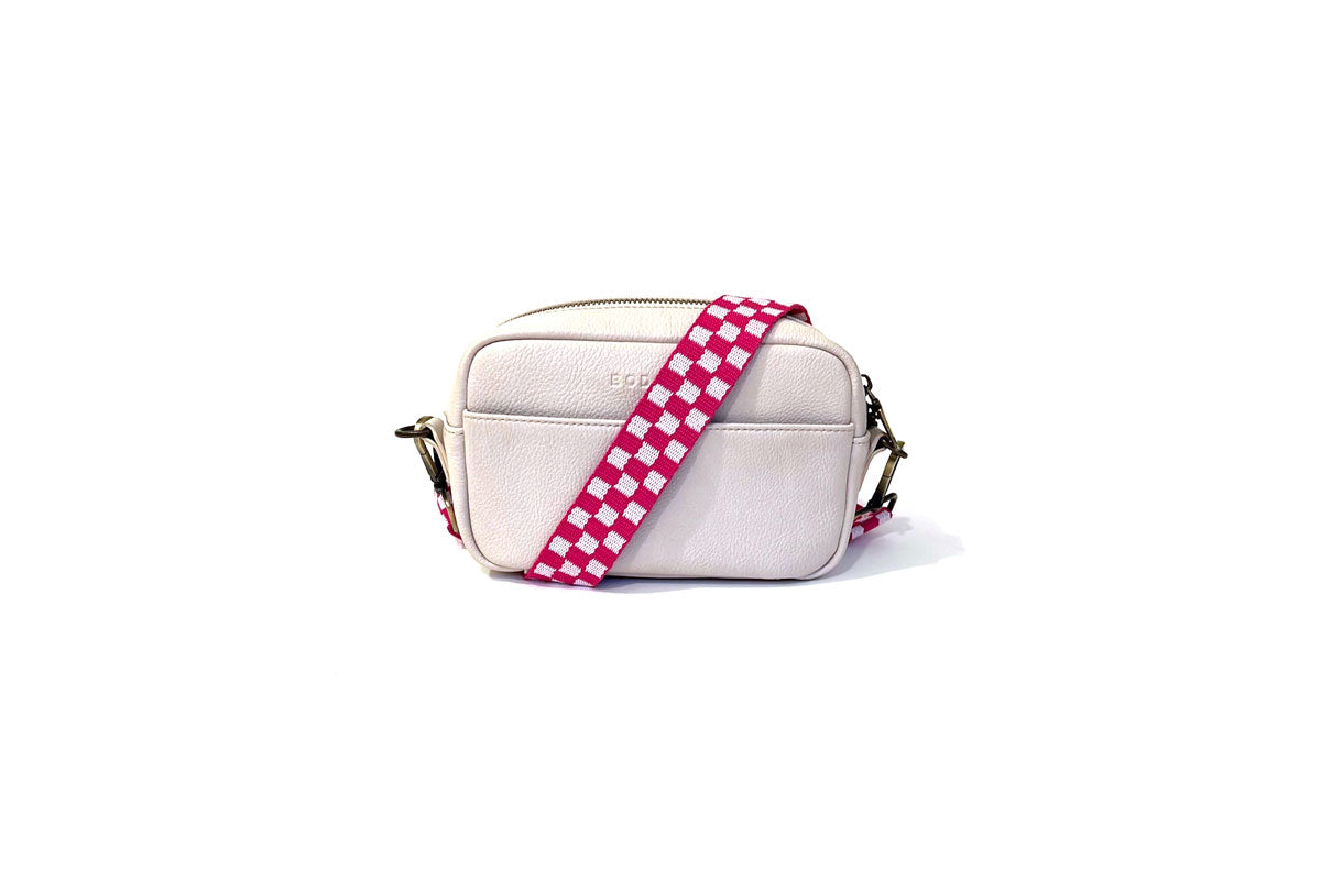 Check Yourself Strap in Fuchsia