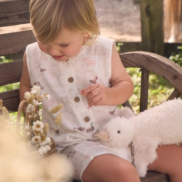 BA - Petite Farmstead Organic Cotton Shortall