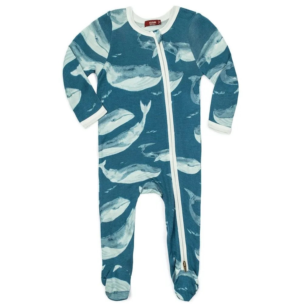 Zipper Footed Romper