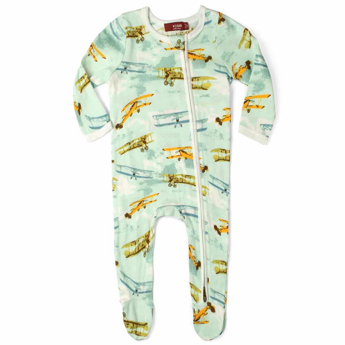 Zipper Footed Romper