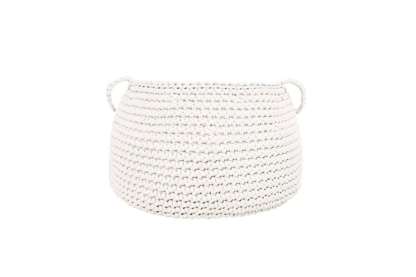 BA - Medium cotton basket IVORY