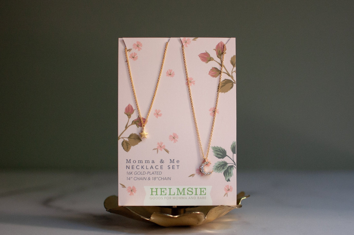 BA - Momma + Me Necklace Set