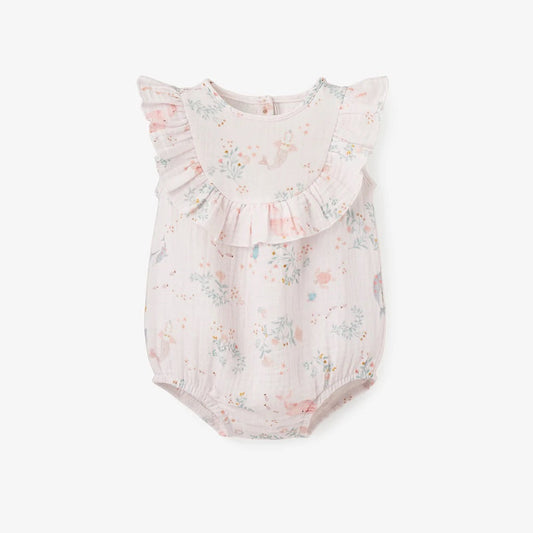 BA - Sea Magic Organic Muslin Bubble Romper