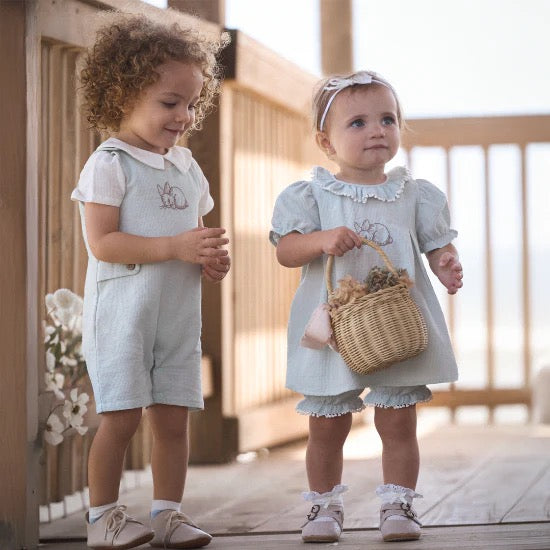 BA - Bunny Embroidered Dress