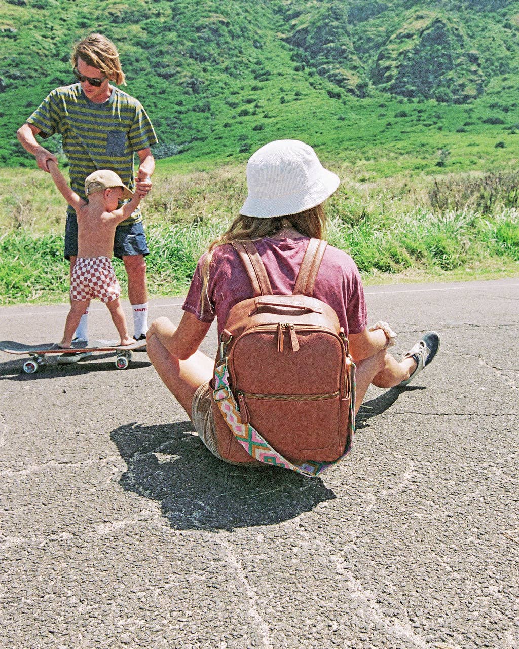 The Joni Backpack Diaper Bag High Quality Vegan Leather