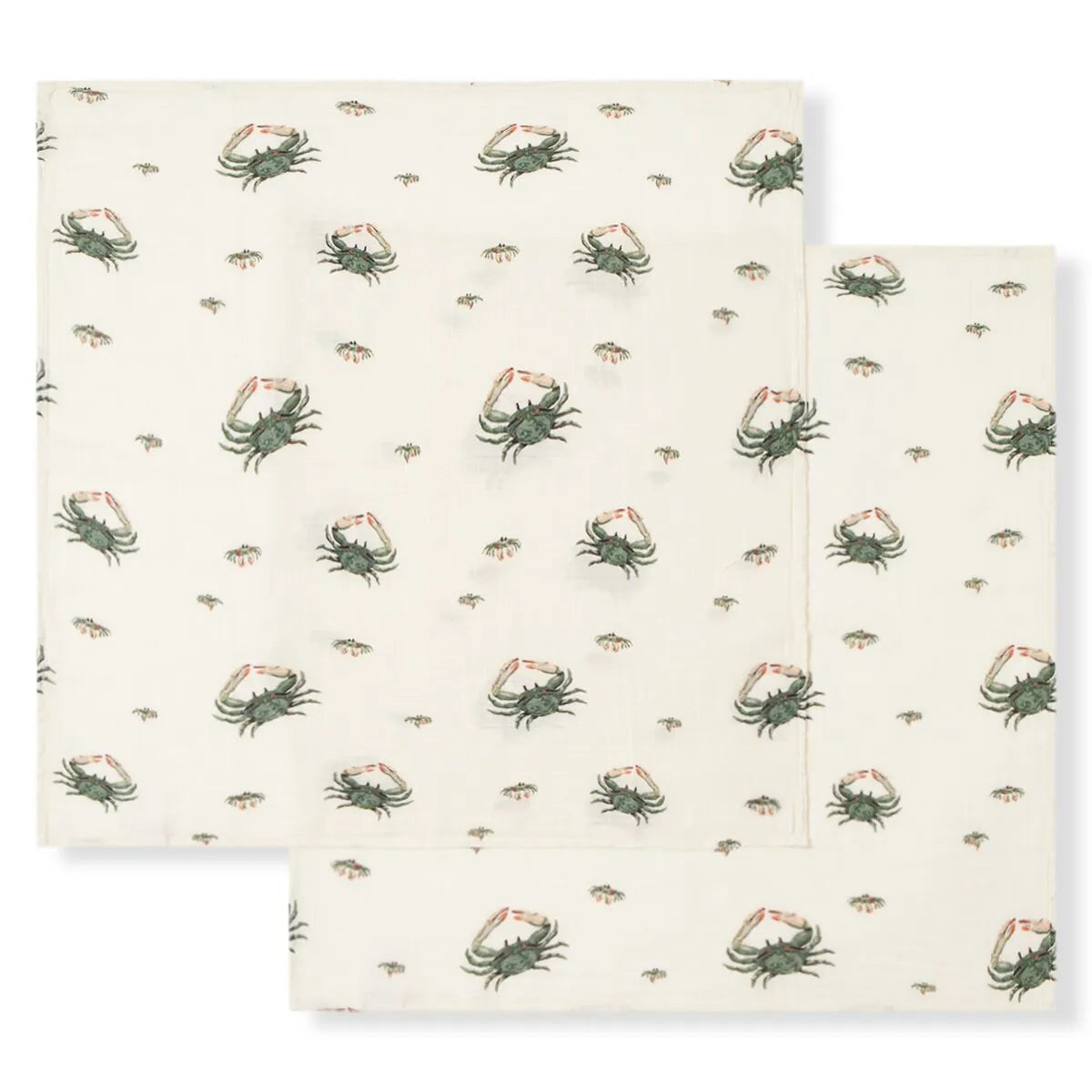 BA - Bamboo Muslin Two-Piece Burp Cloth Set (pattern options)