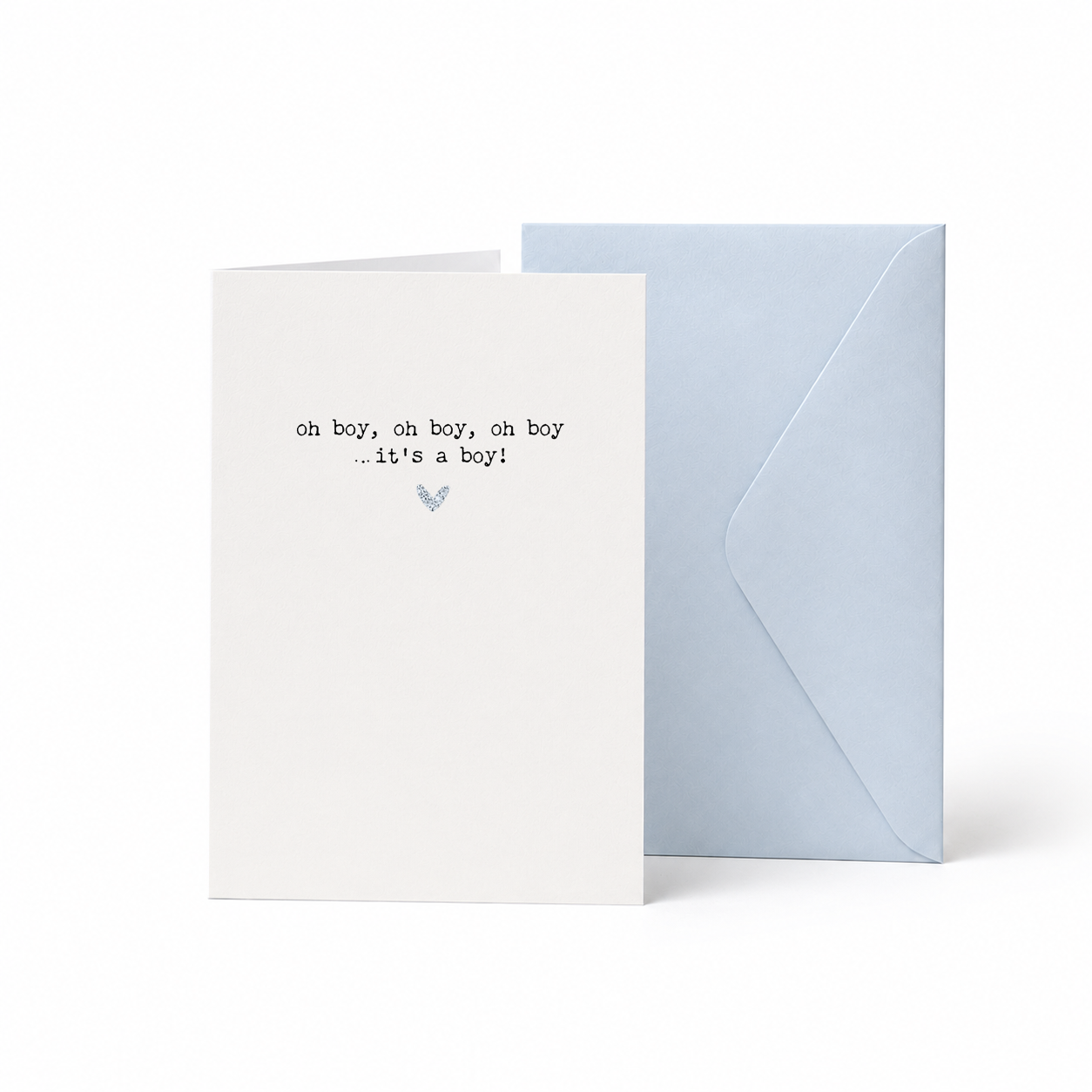 Oh Boy, Oh Boy, Oh Boy... It's a Boy! - Card