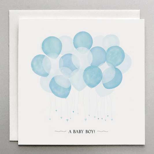 A Baby Boy - Greeting Card