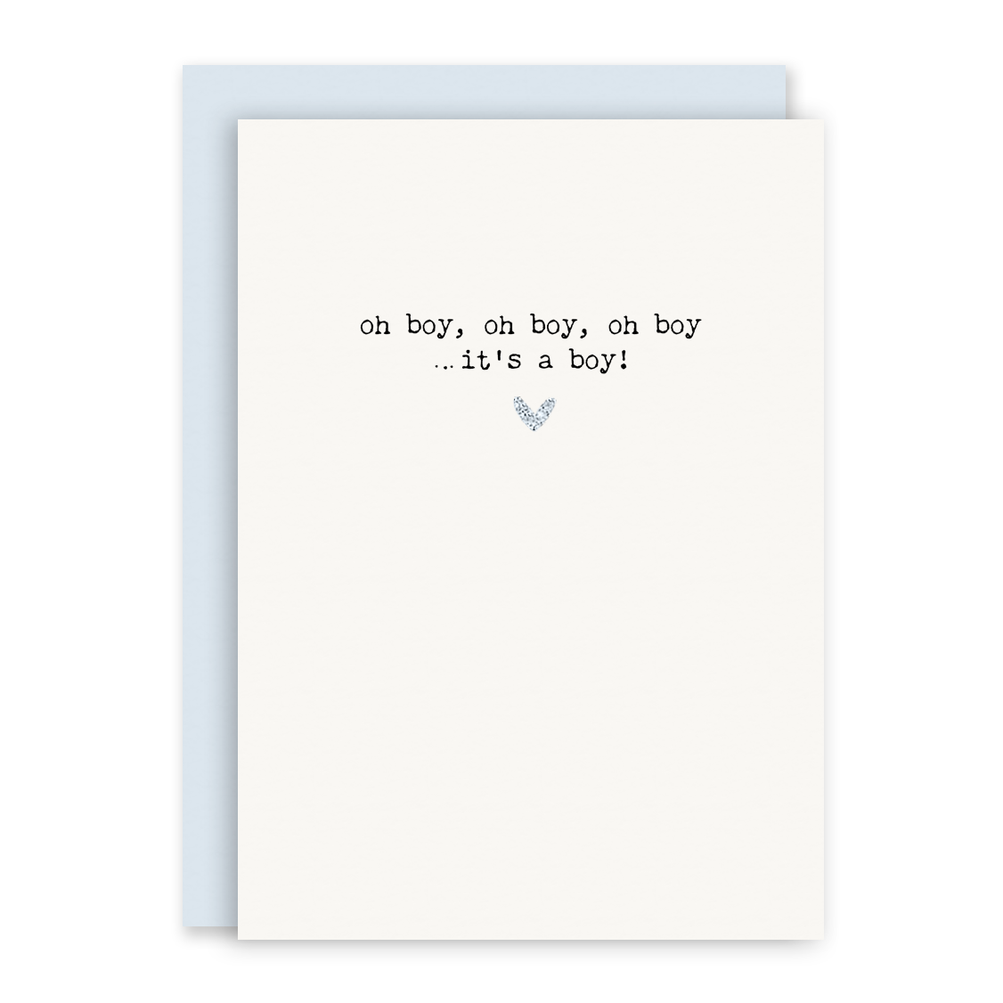 Oh Boy, Oh Boy, Oh Boy... It's a Boy! - Card