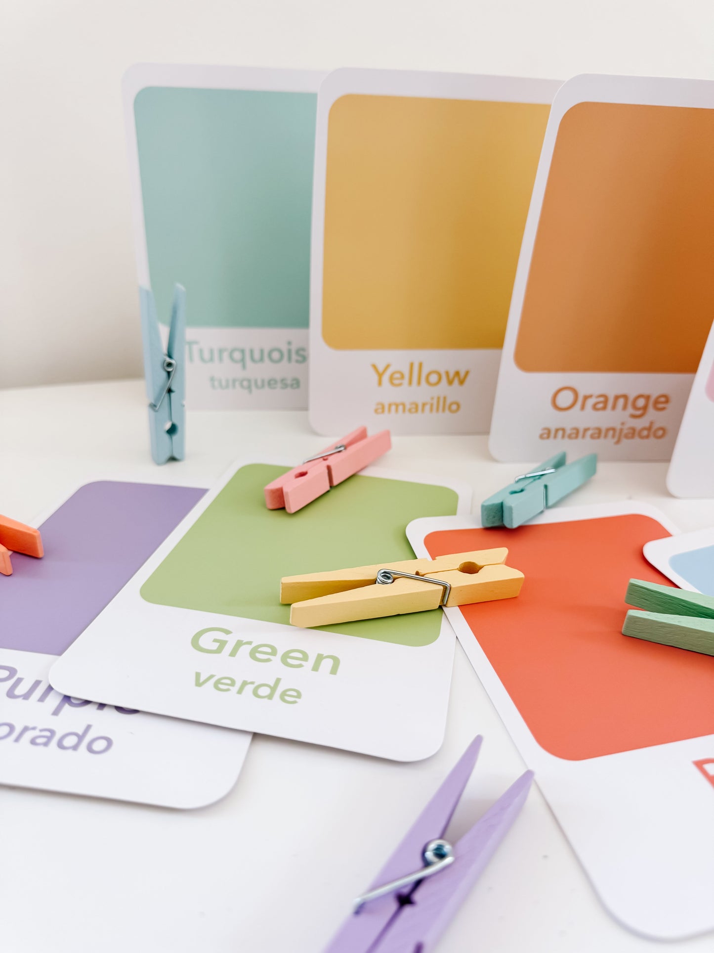 Color Sorting Flashcards