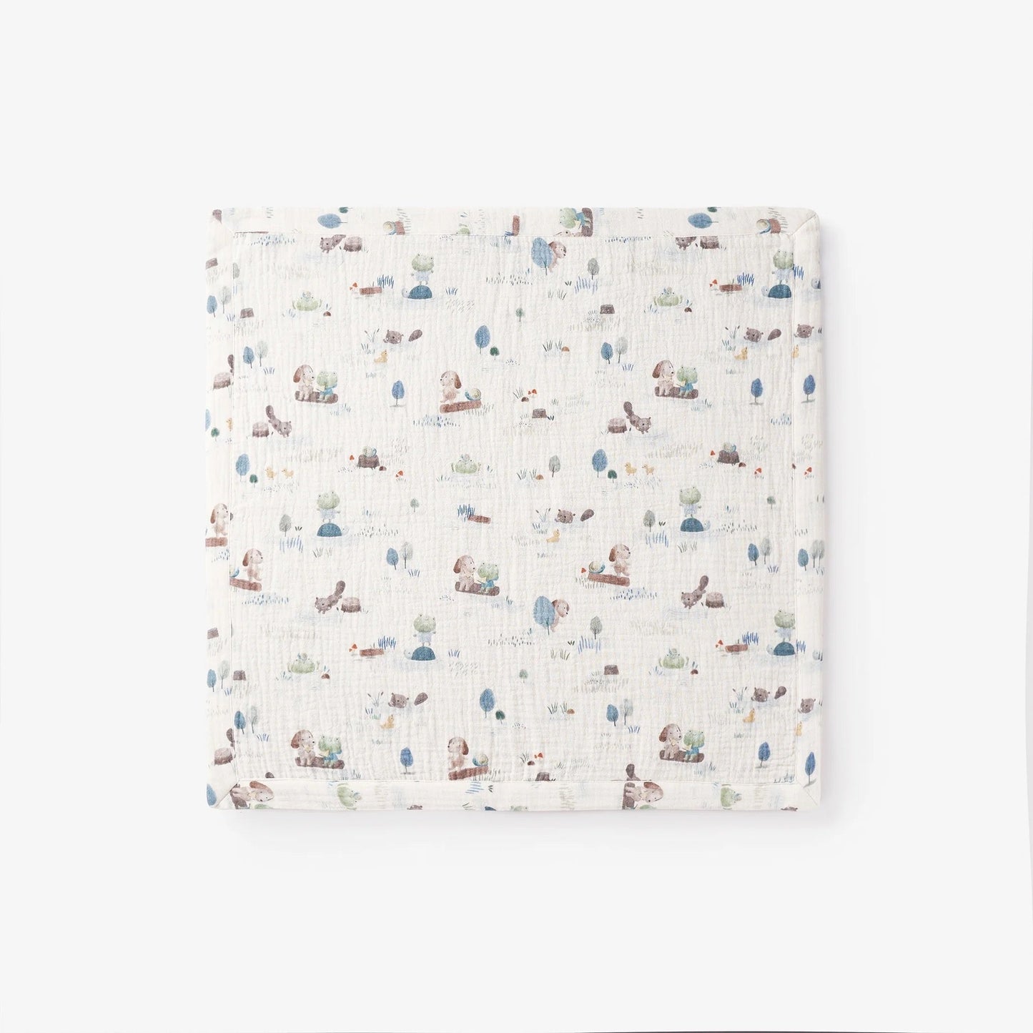 BA - Pond Friends Organic Muslin Blankie