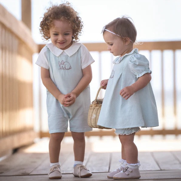 BA - Bunny Embroidered Dress