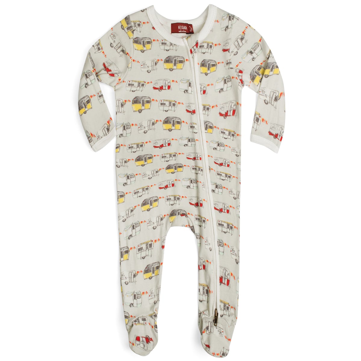 BA - Zipper Footed Romper