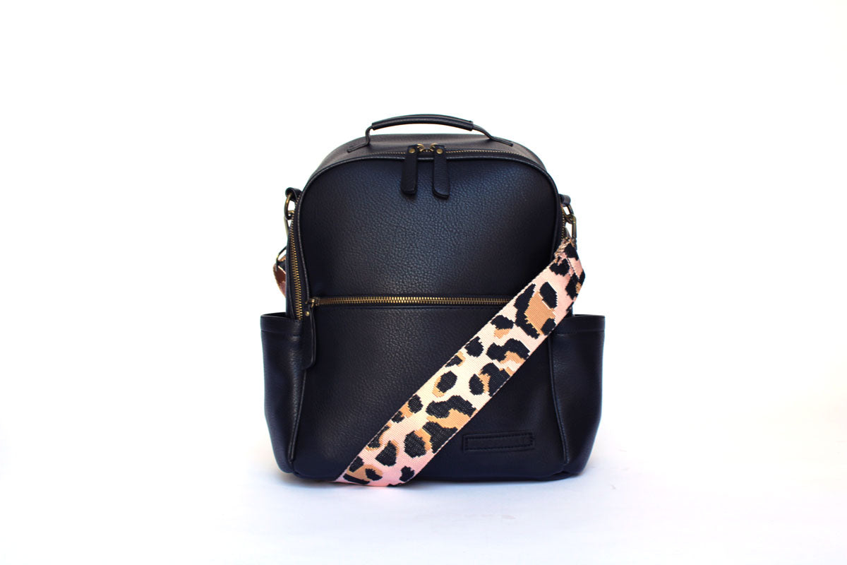 Dusty Rose Leopard Strap