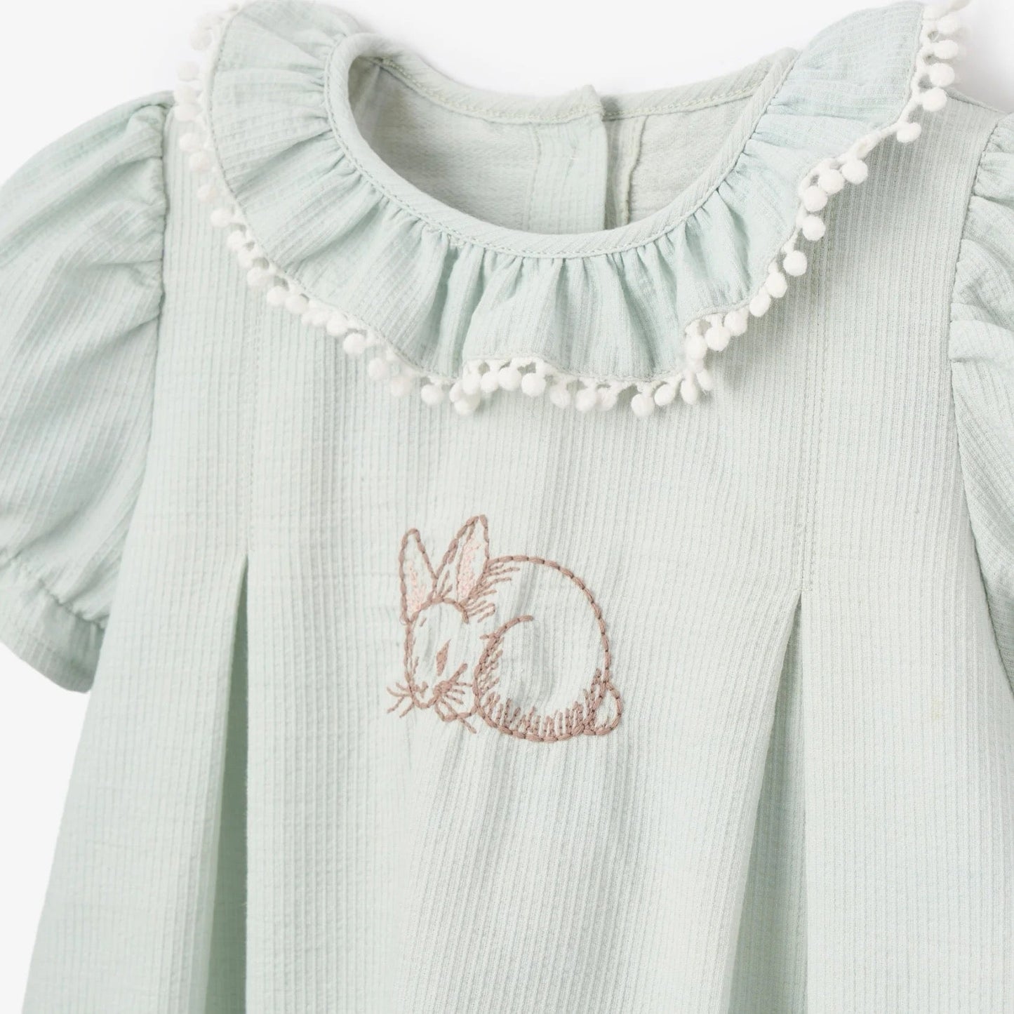 BA - Bunny Embroidered Dress