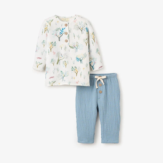 BA - Treehouse Organic Muslin Top w/ Pants
