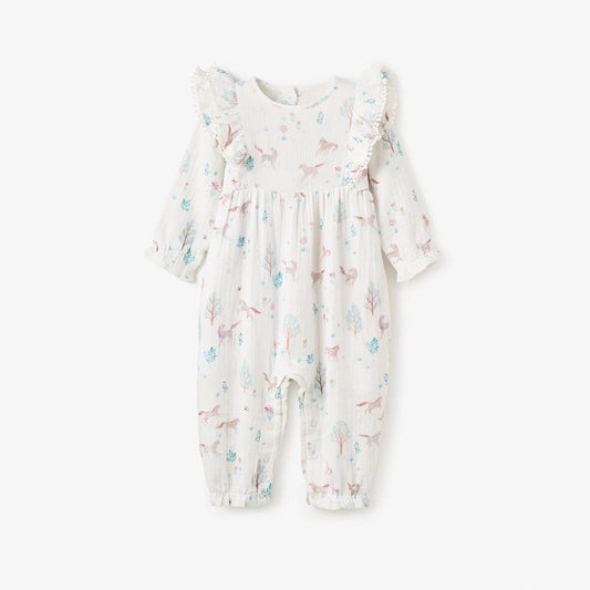 BA - Pony Meadow Organic Muslin Cotton Jumpsuit