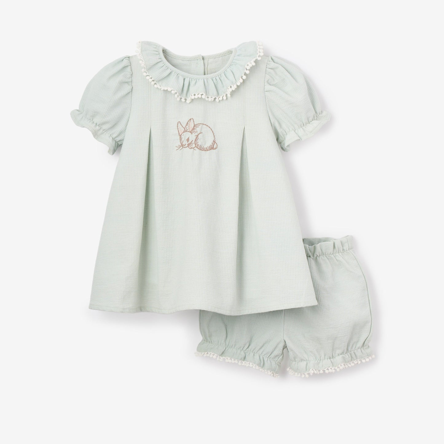 BA - Bunny Embroidered Dress