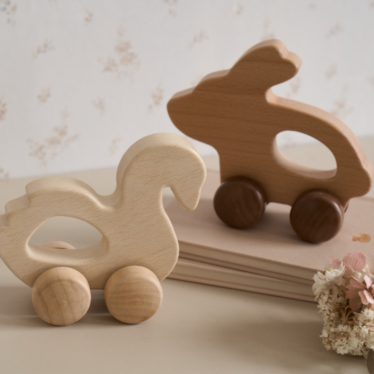 BA - Wooden Toy Bunny