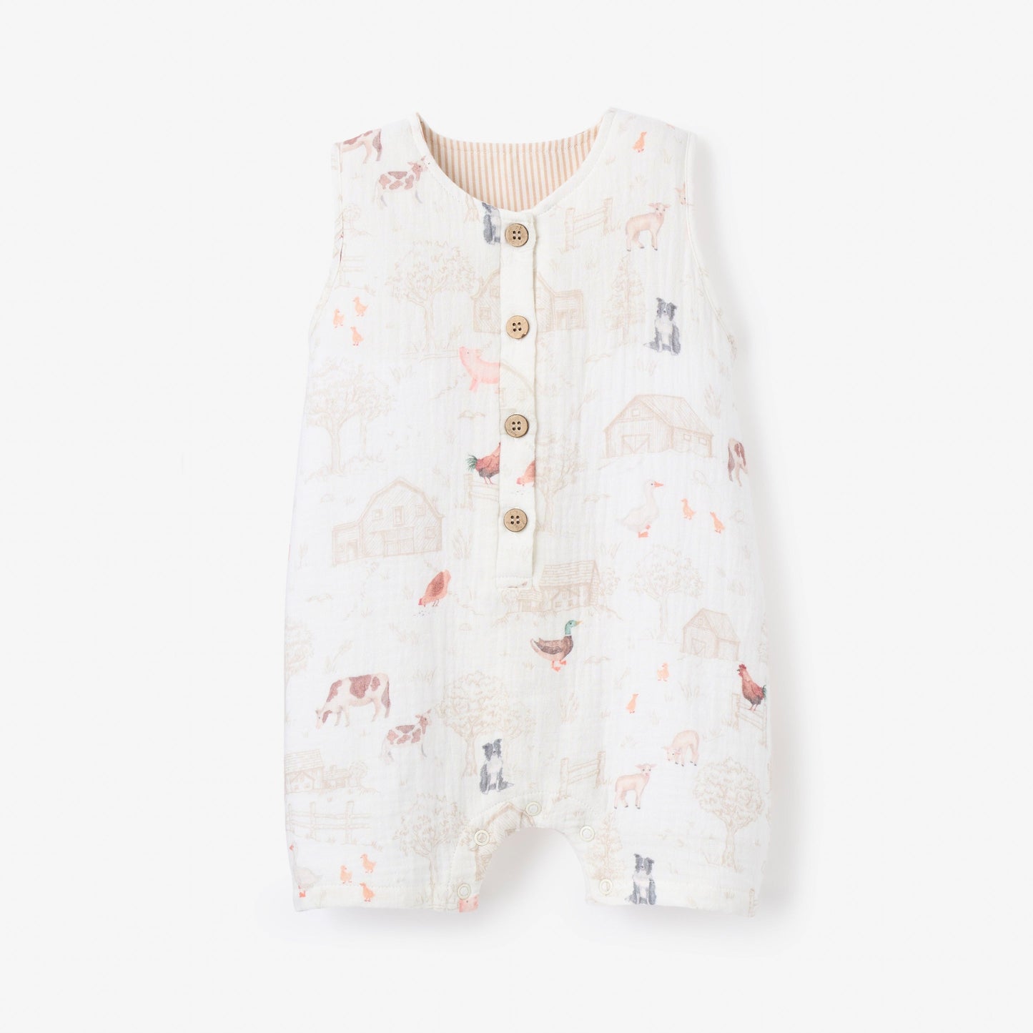 BA - Petite Farmstead Organic Cotton Shortall