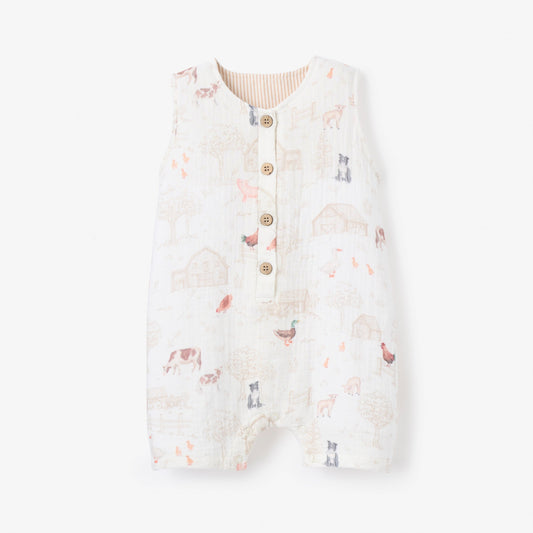 BA - Petite Farmstead Organic Cotton Shortall