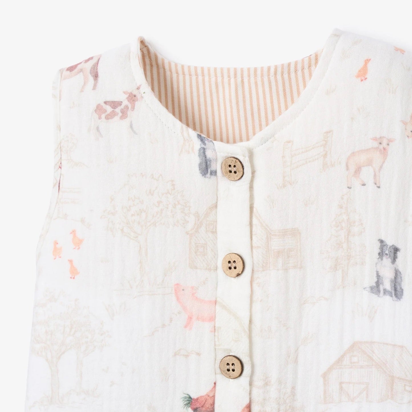 BA - Petite Farmstead Organic Cotton Shortall