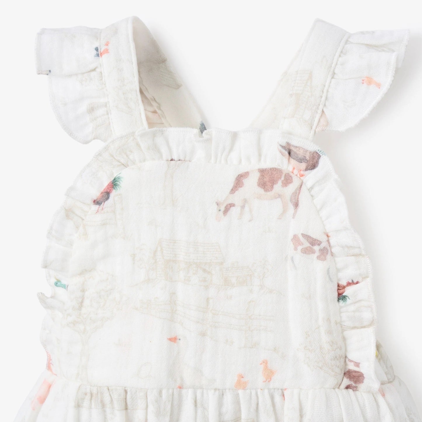 BA - Petite Farmstead Organic Cotton Sunsuit