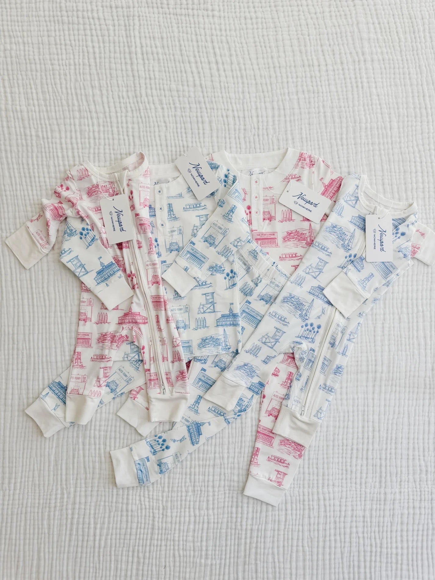BA - Newporter Pajamas - Bamboo Rompers & Organic Cotton Pajamas