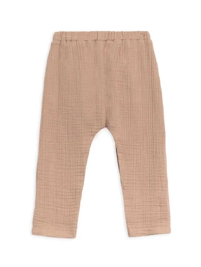 BA - Organic Landon Seersucker Button Down and Sully Muslin Pant Set