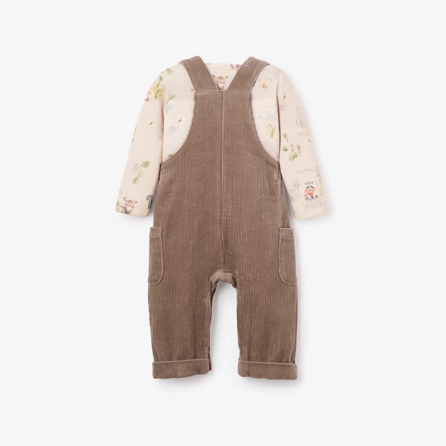 BA - Woodland Explorers Henley + Corduroy Overalls