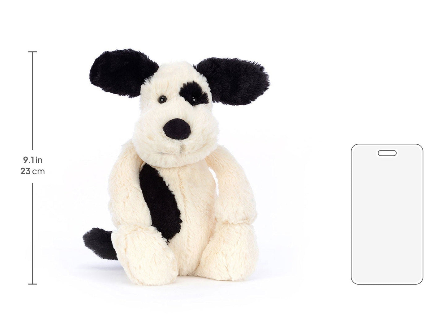 BA - Bashful Black and Cream Puppy