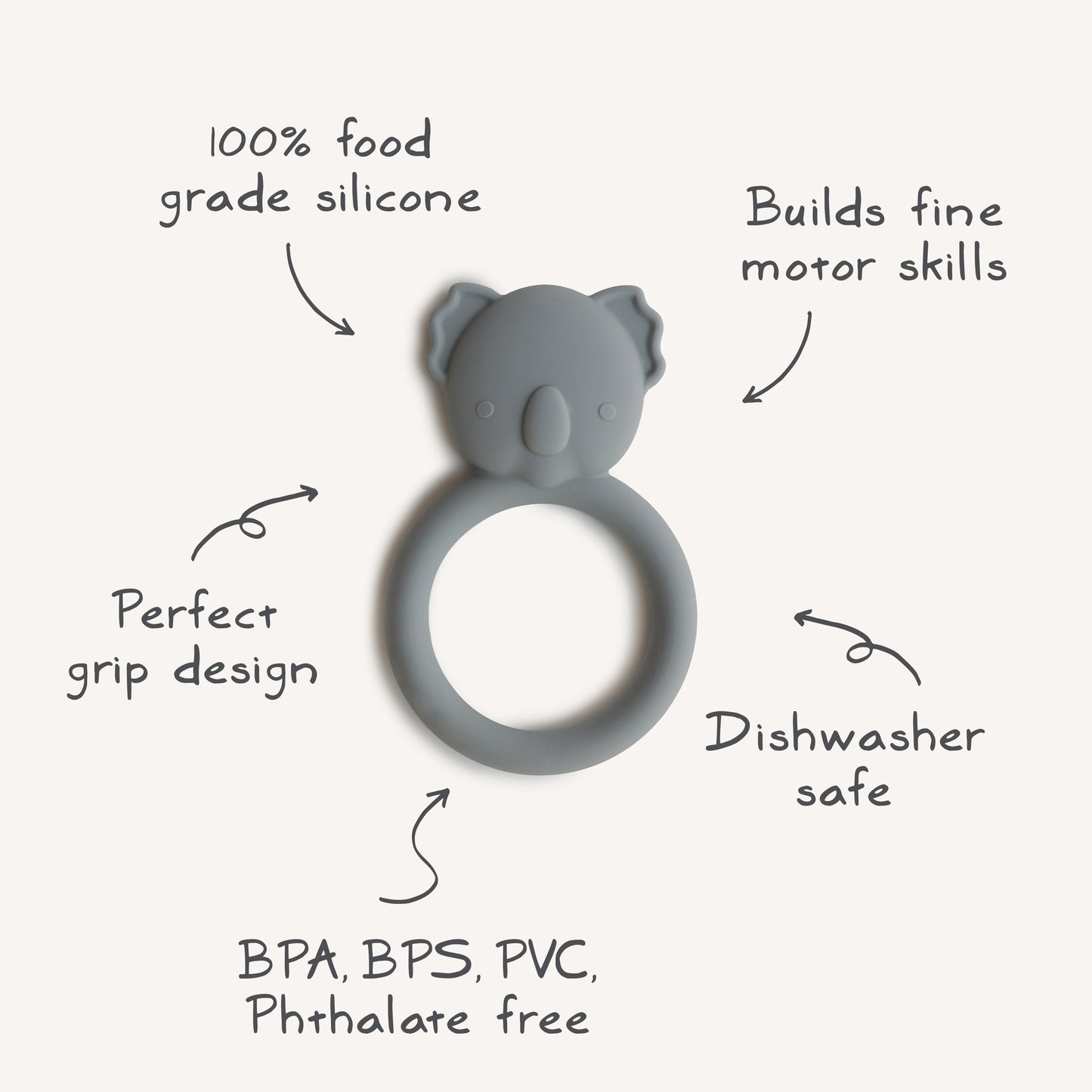 Animal Ring Teethers
