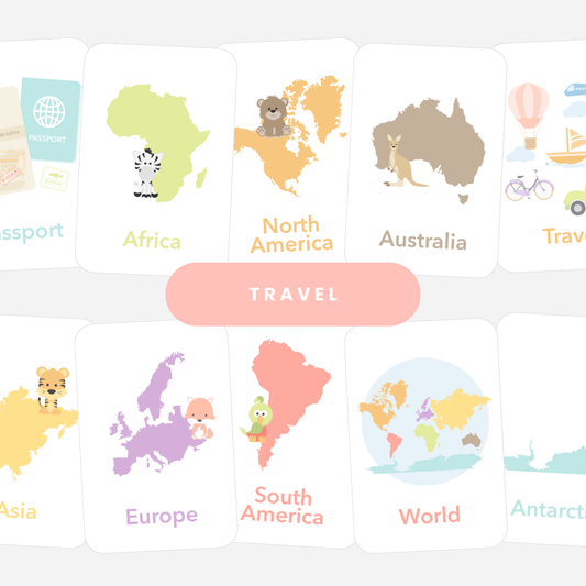 Travel & Continents Flashcards