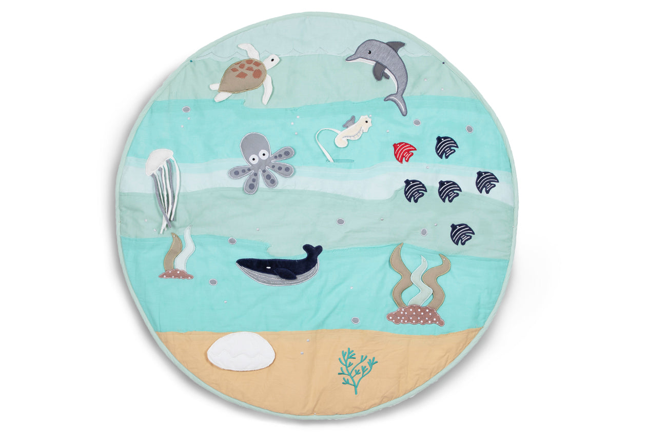 Under the sea play mat