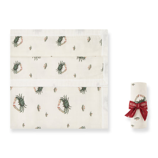 BA - Big Lovey Three-Layer Muslin Blanket (pattern options)