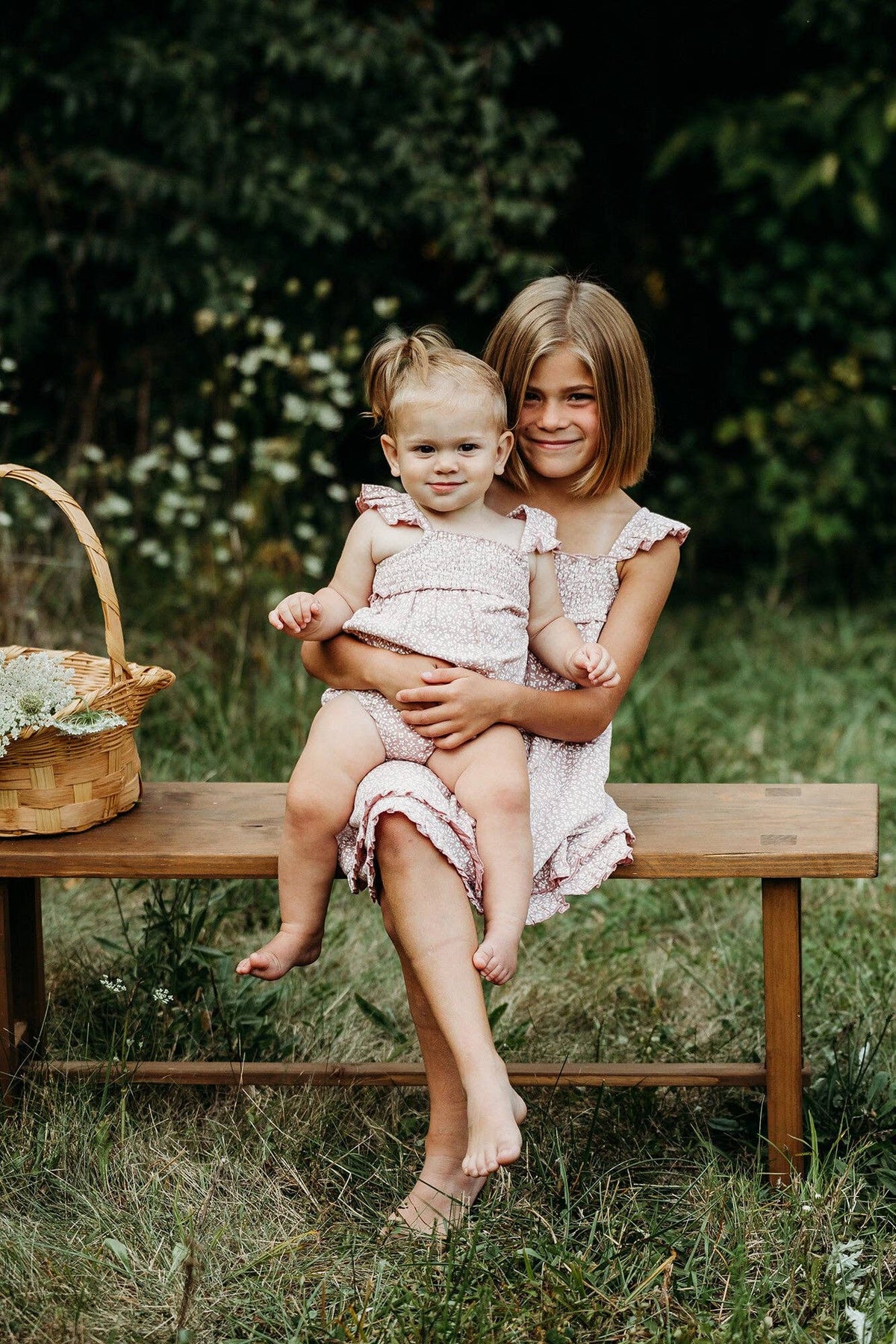 BA - Taffy Floral | Kids' Organic Muslin Summer Dress