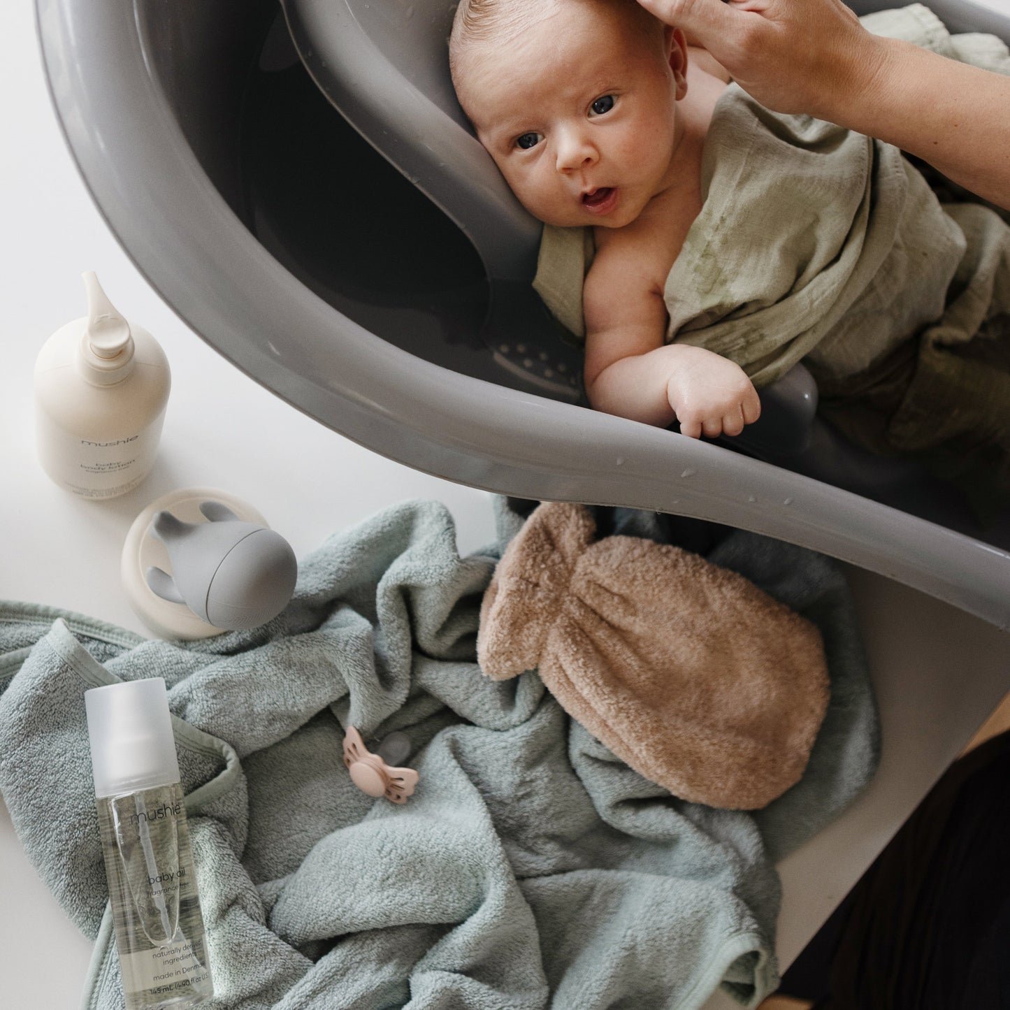Organic Cotton Bath Mitt