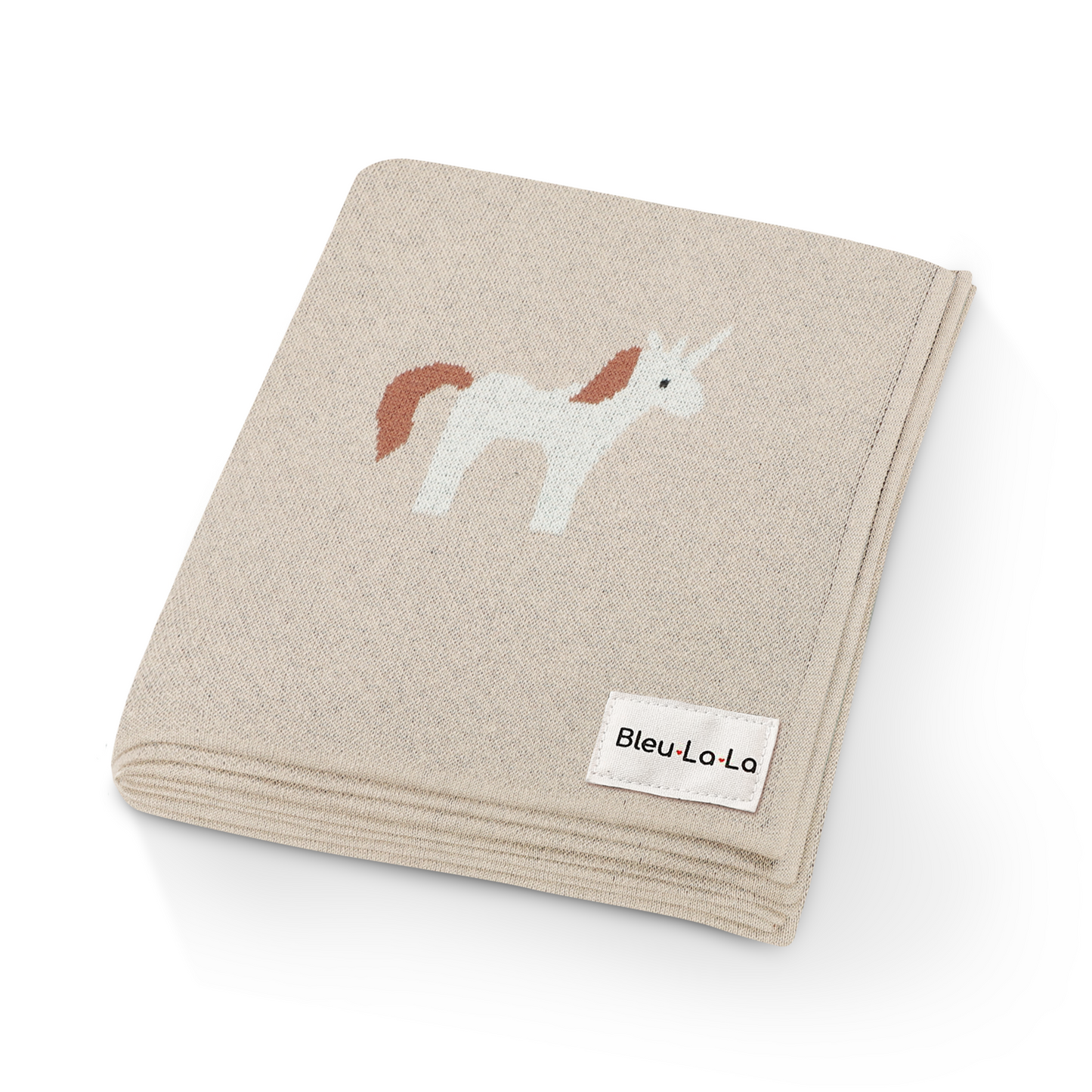 Whimsy Collection - Luxury 100% Cotton Knit Swaddle Baby Blanket